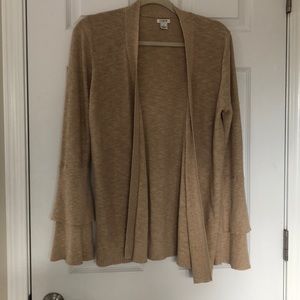 J Crew Bell Sleeve Cardigan